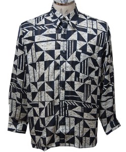 Button Shirt Printed Made in Japan