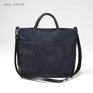 Tote Bag Lightweight 2Way Shoulder Linen Made in Japan