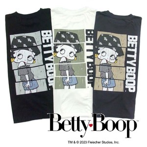 ライセンス長袖BIGTシャツ　【BETTY BOOP】