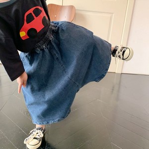 Korea Style Denim wide pants Baby Newborn Kids Children's Clothing