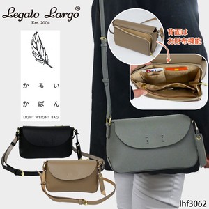 かるいかばん レガートラルゴ バッグ ミニ ショルダー 財布ショルダー レディース 軽量 旅行 合皮