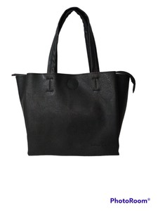 Synthetic Leather 2WAY Blue Handbag Bag