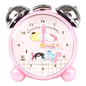 Sanrio Twin Clock Fluffy Good Night