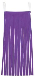 カラフルフリンジ 紫 4515