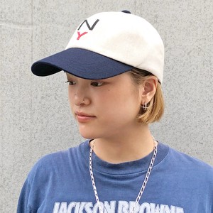 ☆特価・セール☆ NY LA ワッペン 2トーン キャップ 帽子 メンズ レディース