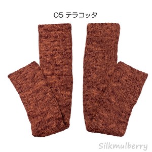 保暖袜套 丝绸 2种方法 60cm 日本制造