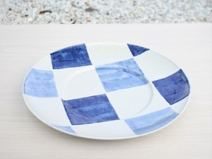 Main Plate Arita ware 9-sun Made in Japan