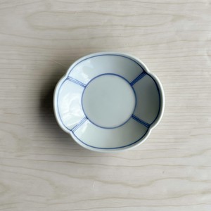 青線木甲小皿 11.5cm 豆皿 [日本製/有田焼/和食器]
