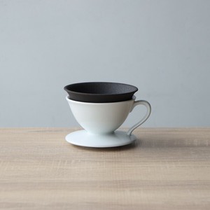 セラミックコーヒーフィルター ドリッパーセット ペーパーレス [日本製/有田焼/コーヒー用具]