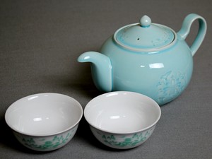 日式茶壶 有田烧 土瓶/陶器 1000cc 日本制造