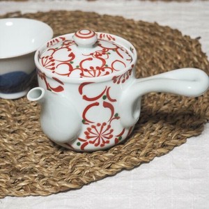 日式茶壶 茶壶 有田烧 附带茶叶滤网 350ml 日本制造