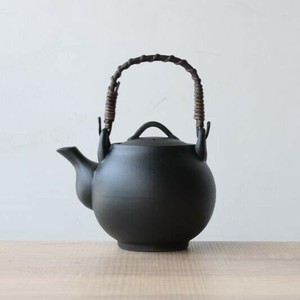 Japanese Teapot Arita ware black Pottery Tea Pot Teaware 750ml Made in Japan