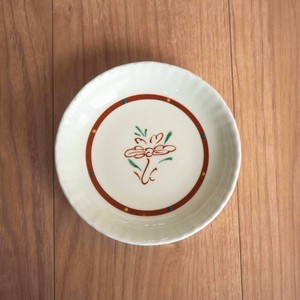 特価品 赤絵小皿  [日本製/有田焼/和食器]