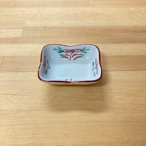 錦万歴赤絵豆鉢 お正月  [日本製/有田焼/和食器]