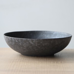 Main Dish Bowl Arita ware black 17cm Made in Japan