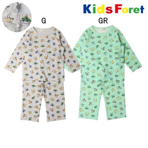 Kids Kids Dinosaur Repeating Pattern Long Sleeve Pajama 9 cm 1 40 cm 11 700