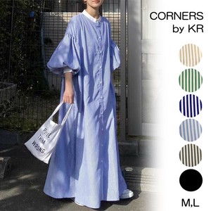 Casual Dress Puff Sleeve