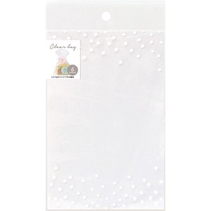 Fancy Paper Bag White Clear