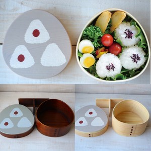 Mage wappa Bento Box Omusubi Wooden 2-types