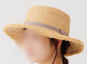 【2024春夏】フリンジラフィア カンカン帽