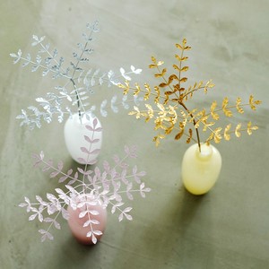 ブリキのシマトネリコスティック（3色）／造花 花瓶 フラワーアレンジメント