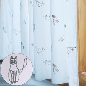 窗帘 猫 110 x 180cm 2颜色