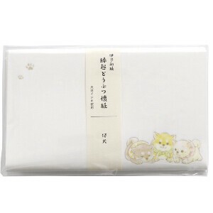 懐紙　縁起どうぶつ　仔犬 (こいぬ)