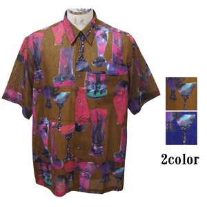 Summer Clothing Casual Shirt Cup Short Sleeve Men's
