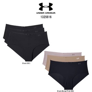 UNDER ARMOUR(アンダーアーマー)ショーツ シームレス 3枚セット Pure Stretch Hipster 1325616