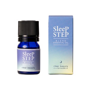 【眠り・安眠】おやすみへのステップを　SLEEPSTEP　ブレンドエッセンシャルオイル　クリアビューティー5mL