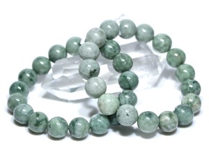 ☆高品質☆【ブレスレット】日本翡翠 緑 (糸魚川産) (約12mm) 【天然石 パワーストーン】