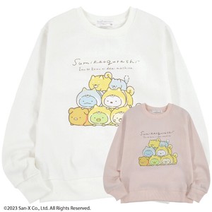 Kids' Zipperless Hoodie Sumikkogurashi San-x Sweatshirt Brushed Lining Printed Kids