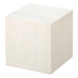 木製ディスプレイキューブ ホワイト