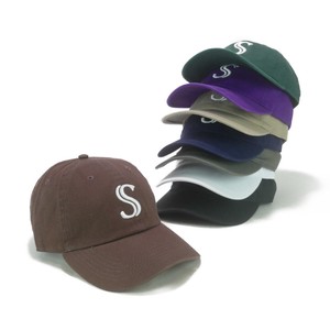 【定番品】SHF−Sロゴ立体刺繍ツイルローキャップ　ヤング帽子