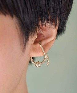 《定番》【カヤ】あわじ結びイヤーカフ ○3D展 和アクセサリー