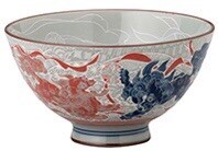唐獅子 飯碗(中・大・特大)茶碗 日本製 美濃焼 陶器
