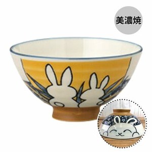 花見うさぎ 飯碗(大・特大)茶碗 日本製 美濃焼 陶器