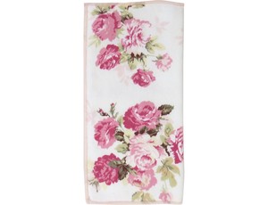 Michel Chief Gauze Pile Made in Japan Floral Pattern rose