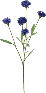 【造花】ヤグルマソウスプレー　ブルー　FA−7396BLU