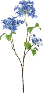 【造花】ガクアジサイロングスプレー　ブルー　FA−7411BLU