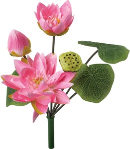 【造花】ロータスブッシュ　ピンク　FB−2628P