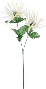 【造花】シャーリーマム　ホワイト　FF−3039W