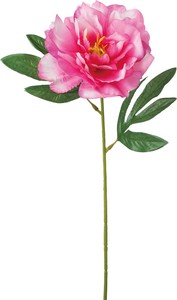 【造花】シングルピオニー　ピンク　FF−3048P