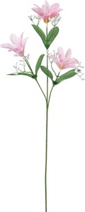 【造花】リリーカスミ付き×3　ピンク　FF−3052P
