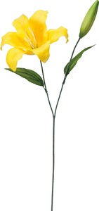 【造花】シングルカサブランカ　イエロー　FF−3054Y