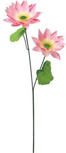 【造花】ロータス×2　ピンク　FF−3060P