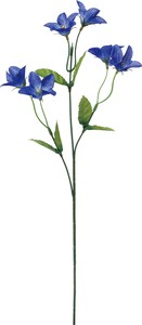 【造花】【夏】ミニキキョウスプレー　ダークブルー　FS−8356DBL