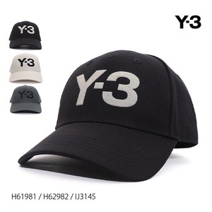 アディダス【adidas】Y-3/ワイスリー Y-3 LOGO CAP メンズ キャップ 帽子 ロゴ ブラック グレー