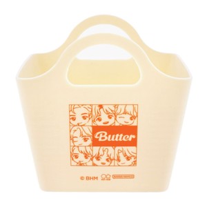 【卓上収納】TinyTAN ミニバスケット Butter ホワイト