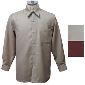 Washing Washable Wool 100% Thick Long Sleeve Shirt